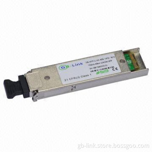 10Gbps 40km CWDM XFP Optical Transceiver with 0 to 70°C Temperature Range